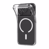 Puro 0.3 MAG īpaši plāns TPU viedtālruņa apvalks saderīgs ar Magnētisko uzlādi iPhone 17 Pro - caurspīdīgs