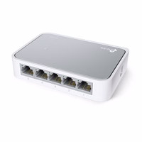 TP-Link TL-SF1005D Managed Fast Ethernet (10/100) balts