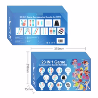 Nintendo Switch 23-in-1 ģimenes piederumu komplekts 2 - Oranžs un zils komplekts