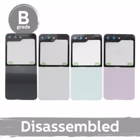 Aizmugurējais vāks saderīgs ar Samsung F731 Z Flip5 / Cream / (9/10 izjaukts)