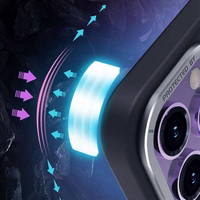 X-ONE Dropguard Magnētiskais apvalks Air (saderīgs ar MagSafe) - Apple iPhone 16 Plus melns