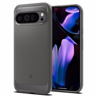 Spigen Rugged Armor viedtālruņa apvalks Google Pixel 9 Pro XL - pelēks