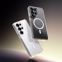 Rock Crystal caurspīdīgs Series Magnetic Maciņš for Samsung Galaxy S26 Ultra caurspīdīgs