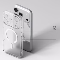 Ringke Fusion Magnētiskais MagSafe apvalks iPhone 17 Pro Max viedtālrunim – matēta apdare