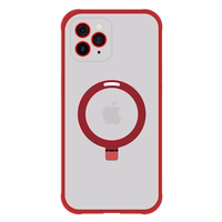 Tel Protect Burvīgais MagSafe ar statīvu apvalks viedtālrunim Iphone 11 Pro – sarkans