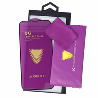 Aizsargstikls OG Premium Samsung Galaxy A36 5G melns rāmis