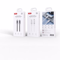 XO kabelis NB-Q282B PD USB-C - Lightning 1,0m 27W melns