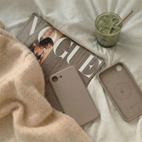 Tech-Protect Silikona MagSafe Maciņš for iPhone 16E / 17E - brūns