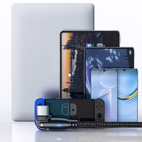 3mk Hyper Cable N-SERIES USB-C / USB-C 2m 20V/3A 60W kabelis - melns