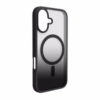 Puro Gradient TPU MagSafe saderīgs viedtālruņa apvalks iPhone 17 - melns