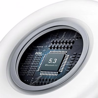 USAMS Austiņas Bluetooth 5.3 TWS X-Don Series Dual mic ENC bezvadu balts BHUXD02 (USAMS-XD18)