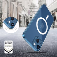 Tech-Protect FlexAir Magnētiskais viedtālruņa apvalks iPhone 13 Mini - caurspīdīgs