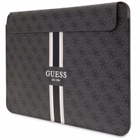 Guess 4G Printed Stripes 14" klēpjdatora apvalks - melns