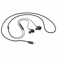 Samsung EO-IC100BBE USB-C stereo Hi-Fi vadu austiņas (OOB Bulk - aizvietojošais iepakojums) - melnas