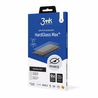 3mk HardGlass Max Privātuma Privātuma stikls for iPhone X / XS / 11 Pro