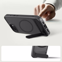 Tech-Protect MagRack MagSafe Maciņš for iPhone 16E / 17E - melns