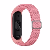 Beline siksniņa Mi Band 9/8 Nylon rozā