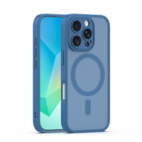 Mag Matt maciņš iPhone 16 Pro 6,3" tumši zils