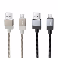 Kabelis USB A uz Micro USB Hoco 2,4A 1 m X110 zeltains