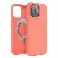 Maciņš "TM MagSafe Silicone" iPhone 16 Pro Max / Mandarīns /