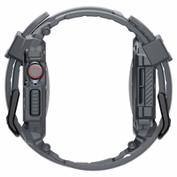 Spigen Rugged Armor apvalks Apple Watch 10 46mm pulkstenim - pelēks