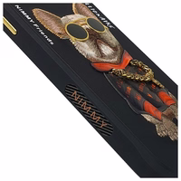 Nimmy Brilles Foršs Suns viedtālruņa apvalks iPhone 15 Pro - melns