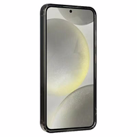 Audi IML Izšuvuma raksts Magnētiskais viedtālruņa apvalks S24 S921 melns/melns cietais apvalks AU-IMLMS24-Q5/D3-BK