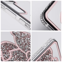 Viedtālruņa apvalks TEDDY BEAR SAMSUNG S25 Ultra rozā