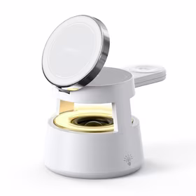 DUZZONA W23 5-in-1 magnētiskā bezvadu uzlādes stacija ar Bluetooth skaļruni