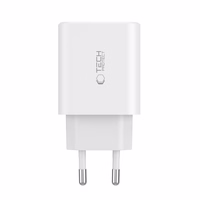 Tech-Protect NC30W lādētājs 2x USB-C PD 30W / USB-A QC 3.0 - balts