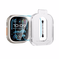 Tech-Protect Easy Set+ rūdītais stikls 2 komplekts Apple Watch Ultra 1/2 49mm - caurspīdīgs