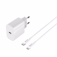 Devia wall lādētājs Viedais PD GaN 30W 1x USB-C balts