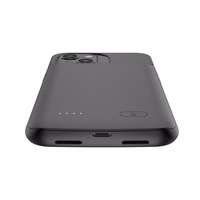 Tech-Protect PowerCase iPhone 13 / 13 Pro ar 4800mAh portatīvo lādētāju - melna