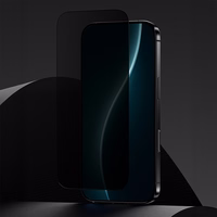 Benks Aizsargstikls Glass Warrior Privātuma aizsardzība paredzēts iPhone 17 Air - melns