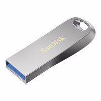 SanDisk Ultra Luxe USB flash drive 128 GB USB Type-A 3.2 Gen 1 (3.1 Gen 1) sudraba