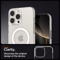 Spigen Liquid Crystal Mag Magnētiskais viedtālruņa apvalks iPhone 16 Pro - caurspīdīgs