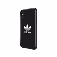 Adidas OR Snap viedtālruņa apvalks Trefoil iPhone X / XS - melns