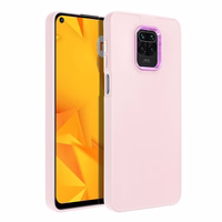FRAME viedtālruņa apvalks XIAOMI Redmi Note 9S / 9 Pro, pūderrozā krāsā