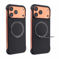 Maciņš EDGE FREE saderīgs ar MagSafe priekš IPHONE 17 Pro melns