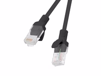 Lanberg Patchcord RJ45 cat. 6 UTP 5m melns