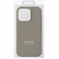 Maciņš "TM MagSafe Silicone" iPhone 15 Pro Max / Māla /