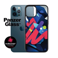 PanzerGlass ClearCase antibakteriālais Mikael B Limited Artist Edition viedtālruņa apvalks iPhone 12 Pro Max – daudzkrāsains