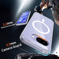 Tech-Protect FlexAir Hybrid MagSafe Maciņš for Google Pixel 10A - Clear