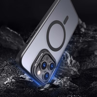 Tech-Protect MagStand Magnētiskais viedtālruņa apvalks ar statīvu iPhone 16 Pro - daļēji caurspīdīgs