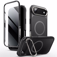 Supcase IBLSN Ares Flip Mag magnētiskais viedtālruņa apvalks MagSafe iPhone 17 Air - melns