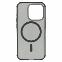 Smooth Feeling Magsafe Viedtālruņa apvalks Iphone 15 Plus melns