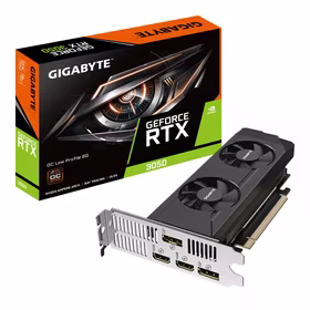 Videokarte GIGABYTE NVIDIA GeForce RTX 3050 6 GB GDDR6 96 bit PCIe 4.0
