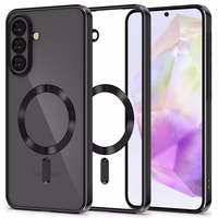 Tech-Protect MagFlex MagSafe Maciņš for Samsung Galaxy A37 5G - Clear melns