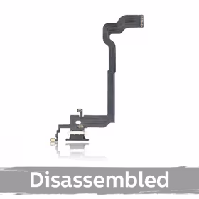 Uzlādes ports saderīgs ar iPhone X ar Flex / balts / (100% oriģināls / Lietots)