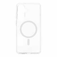 Maciņš for Samsung S26 PLUS Forcell F-Protect Clear Hybrid Premium saderīgs ar MagSafe caurspīdīgs
